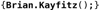 Brian Kayfitz Development logo