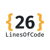26 Lines Of Code logo