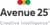 Avenue 25 logo