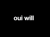 Oui Will logo