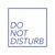 DO NOT DISTURB logo